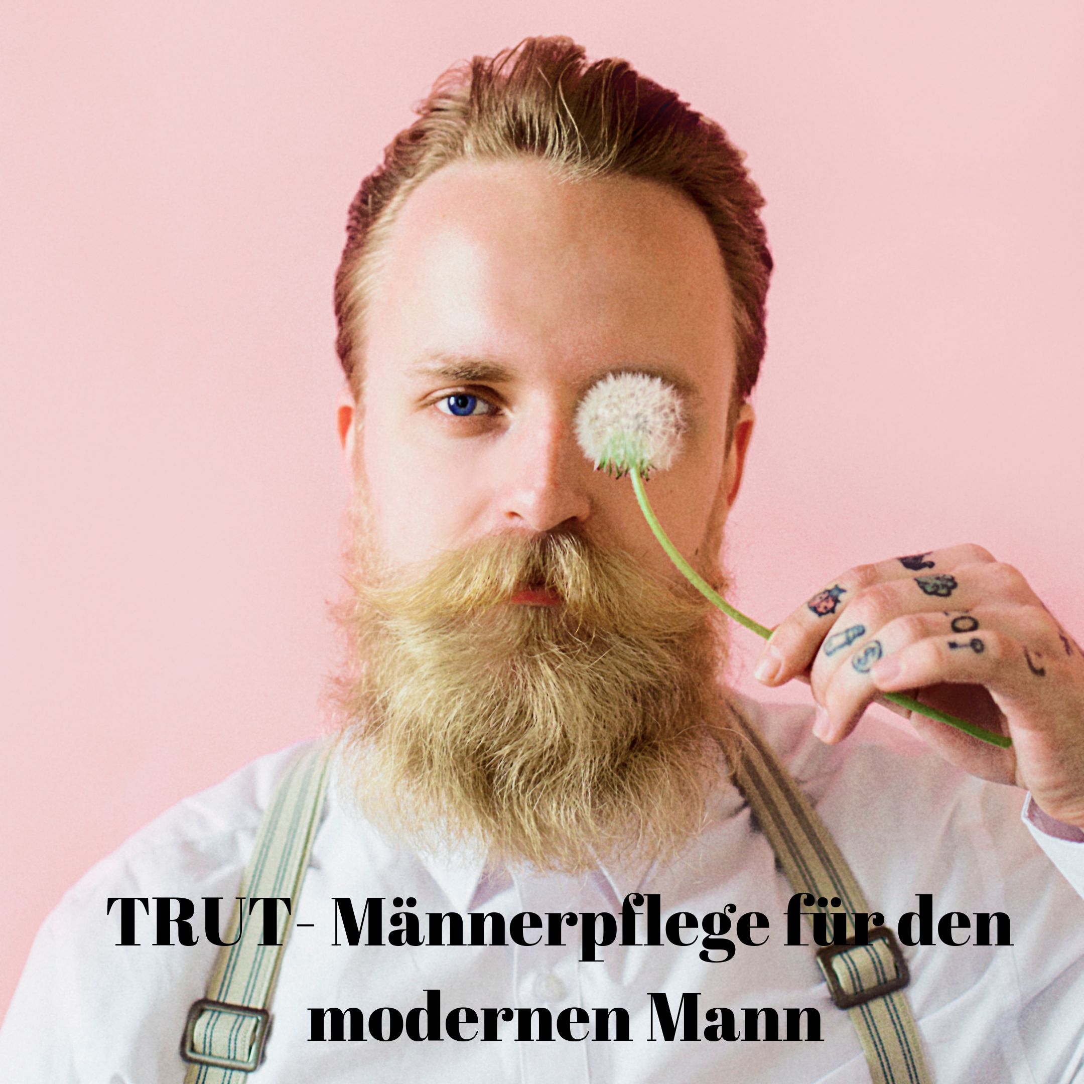 Männer verwenden natürliche Hautpflege