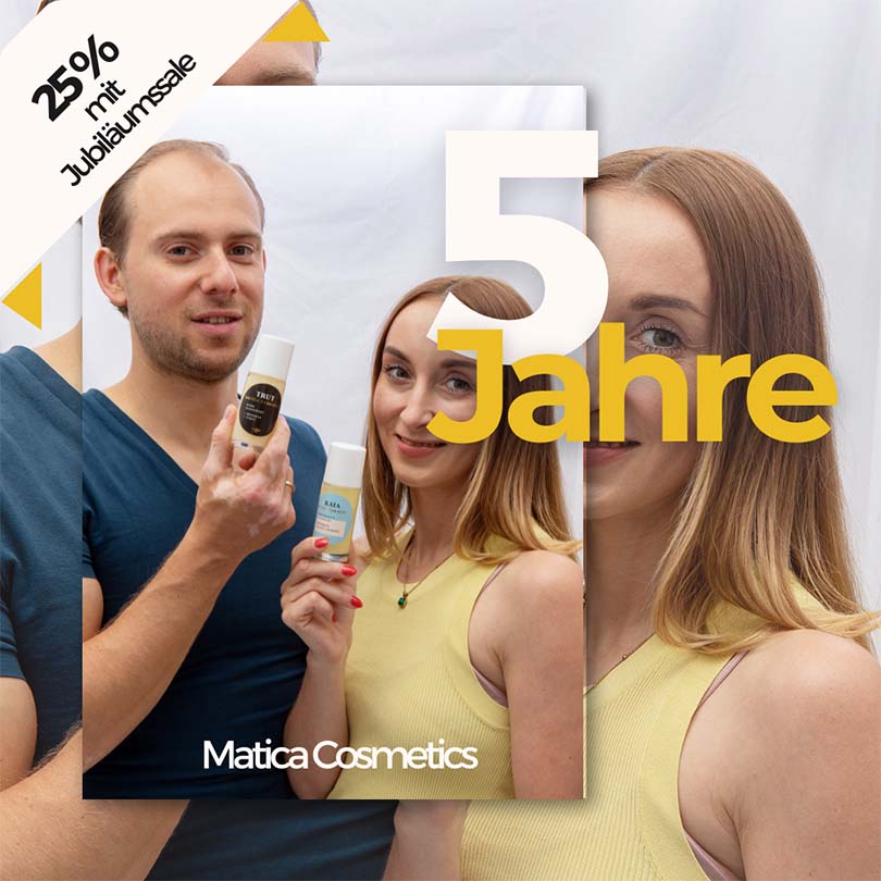 Matica Cosmetics feiert 5-jähriges Jubiläum!