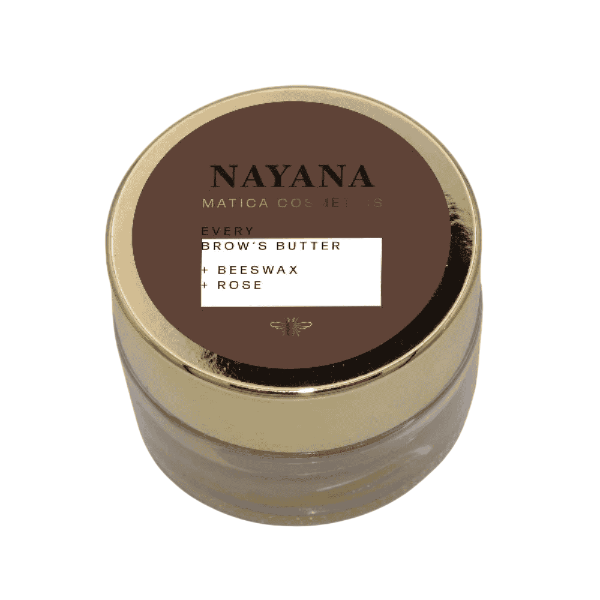 Natürliche Brow Butter in nachhaltiger Verpackung – verleiht Volumen, pflegt mit Olivenöl & Bienenwachs und sorgt für den perfekten Brushed-up-Look!