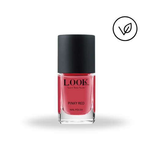 Look To Go Pinky Red veganer Nagellack Flasche