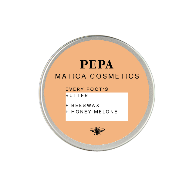 Fußbutter Honigmelonen Duft von Matica Cosmetics Naturkosmetik Hamburg
