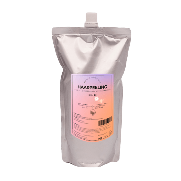 Haarpeeling No. 33 – entfernt Talg, Schuppen und Rückstände, fördert das Haarwachstum und pflegt mit Bienenwachs, Seidenproteinen und pflegenden Ölen. Für frisches, glänzendes Haar. Natürlich und nachhaltig verpackt.
Zusammensetzung:
Meersalz, Bienenwachs, Seidenproteine, pflegende Öle (z. B. Jojobaöl, Arganöl), Vitamin E, natürliche Duftstoffe.