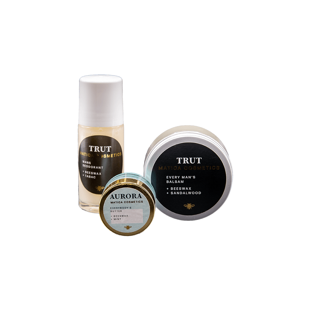 Matica Cosmetics Naturkosmetik aus Hamburg SET Deoroller Bodybutter creme