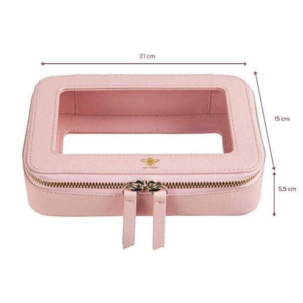 Kosmetiktasche Beauty bag veganes Leder Matica Cosmetics