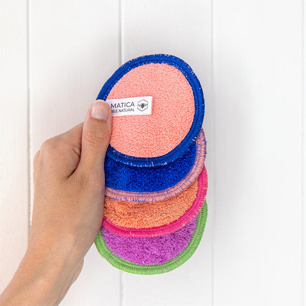 Matica Cosmetics Naturkosmetik aus Hamburg Abschminkpad alle Farben