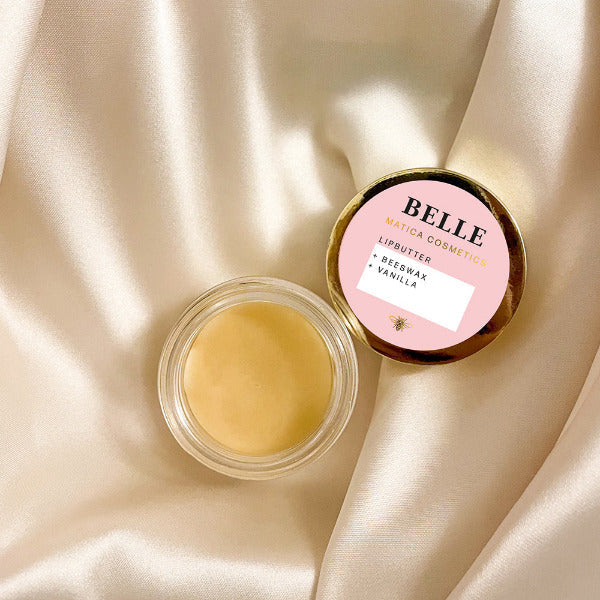 Matica Cosmetics Naturkosmetik aus Hamburg Lippenbutter mit Belle Vanille