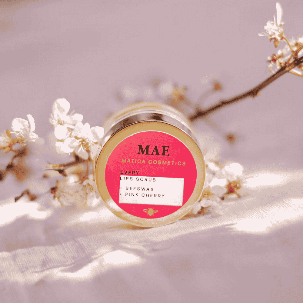 Lippeeling_MAE_Matica_Cosmetics_mood LIPS Scrub Beewax Pink Cherry
