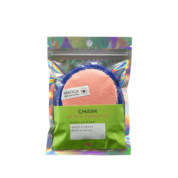 Matica Cosmetics Naturkosmetik aus Hamburg nachhaltiges 4er-Set waschbare Abschminkpads – Rosa