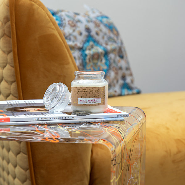 Matica Cosmetics Naturkosmetik aus Hamburg Duftkerze Lichtstern-Moodbild 