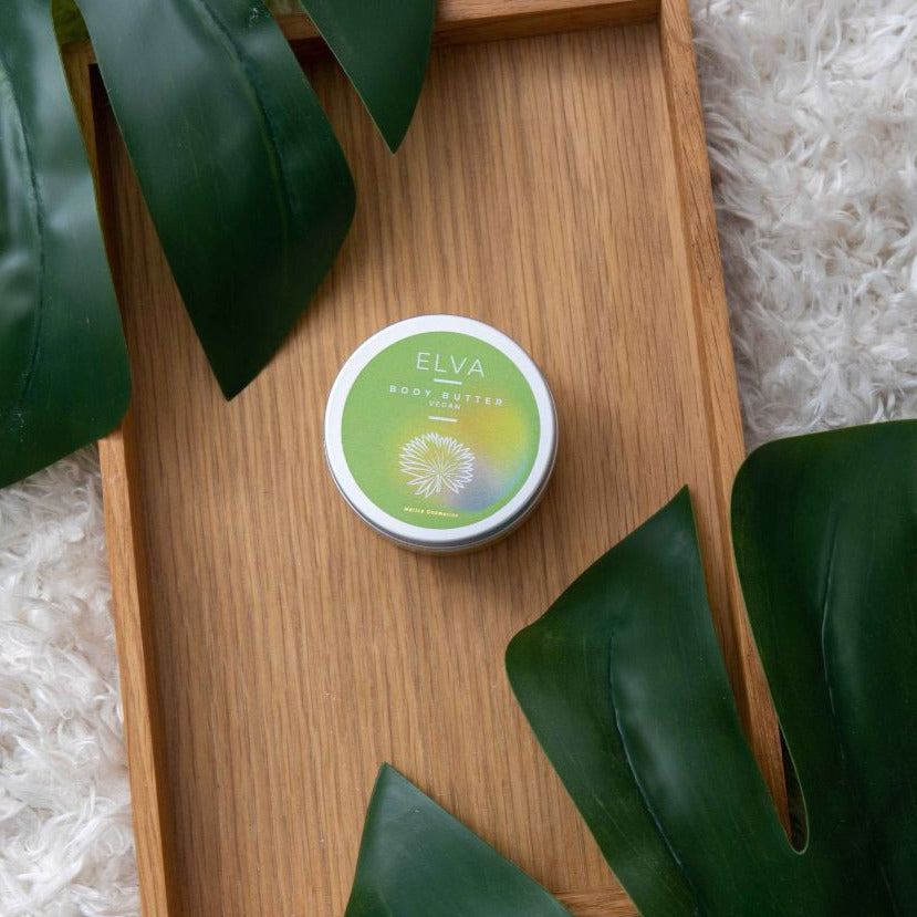 Matica Cosmetics Naturkosmetik aus Hamburg Vegane Bodybutter Elva mit Carnaubawachs