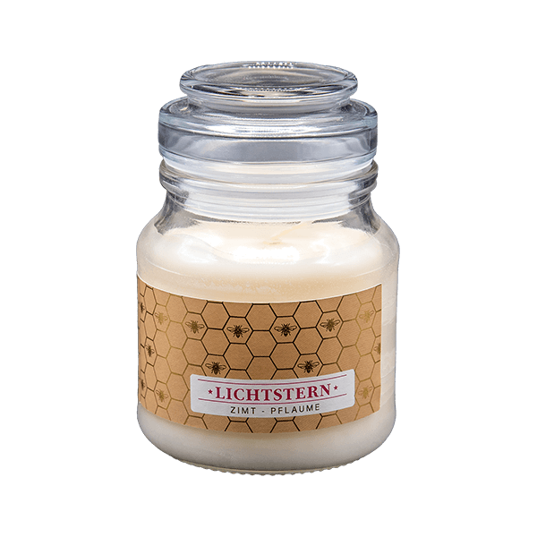 Matica Cosmetics Naturkosmetik aus Hamburg Zimt-Pflaume-Duftkerze