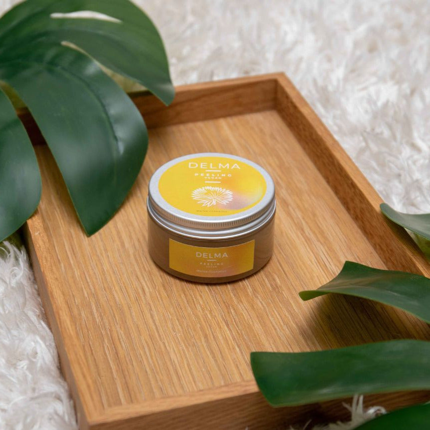 Matica Cosmetics Naturkosmetik aus Hamburg Delma Körper und Gesichtspeeling  Apfelduft