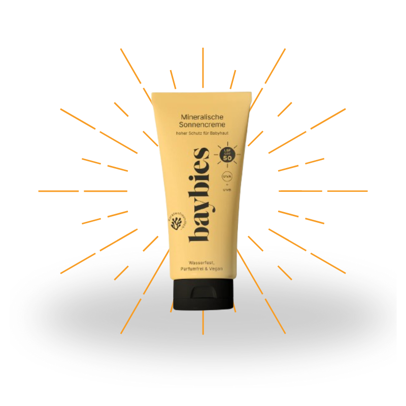 Baybies Sonnencreme für sensible Babyhaut – LSF 50