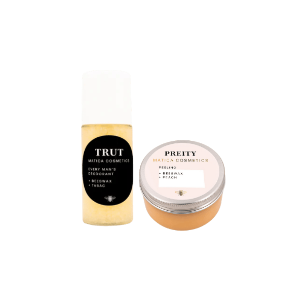 Das Sporty Set für Frauen kombiniert den Kaia Deo-Roller und Preity Peeling für langanhaltende Frische und sanfte Pflege – ideal für deinen aktiven Alltag.