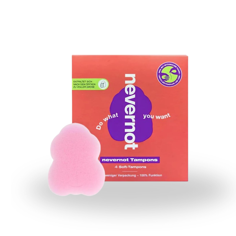 Nevernot Soft Tampons 4er und 10er Pack