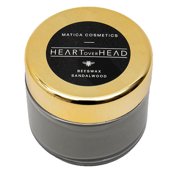 Matica Cosmetics Naturkosmetik aus Hamburg Heart over Head Beewax sandalwood