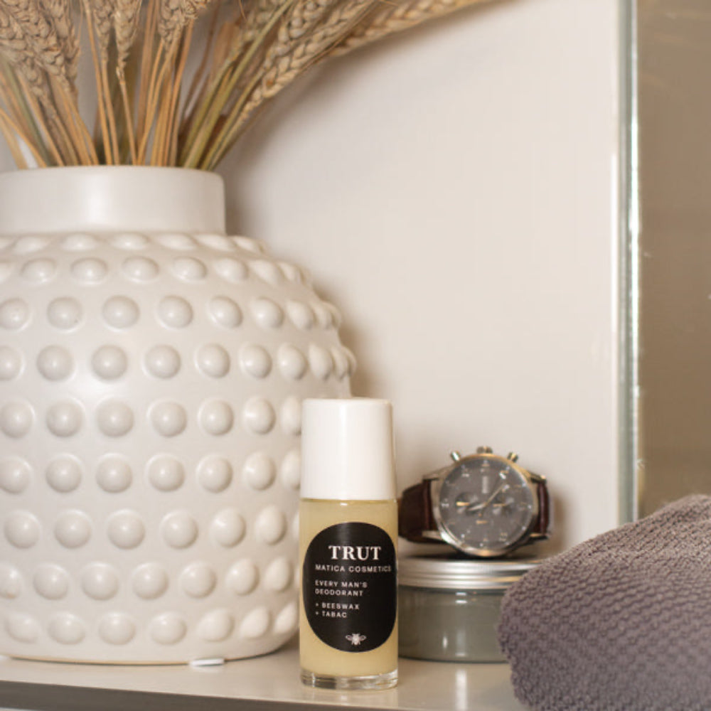 Matica Cosmetics Naturkosmetik aus Hamburg Trut Deodorant für Männer 