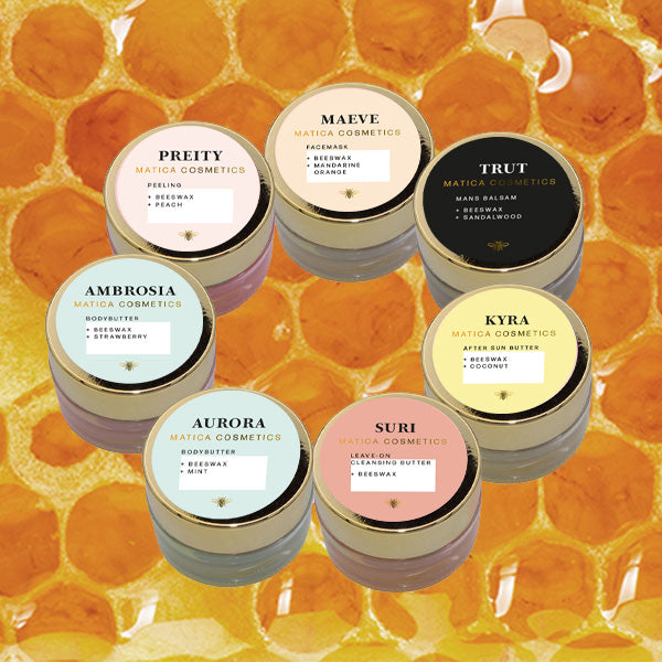 Matica Cosmetics Naturkosmetik aus Hamburg Reise Kollektion Testgröße Bodybutter Facemask Peeling Balsam Sunbutter